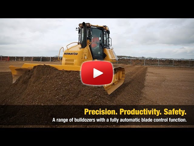 Komatsu Bulldozer - Intelligent Machine Control Walk Around