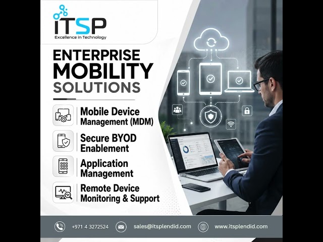 Enterprise Mobility Solutions for Businesses in UAE | Secure MDM & BYOD
