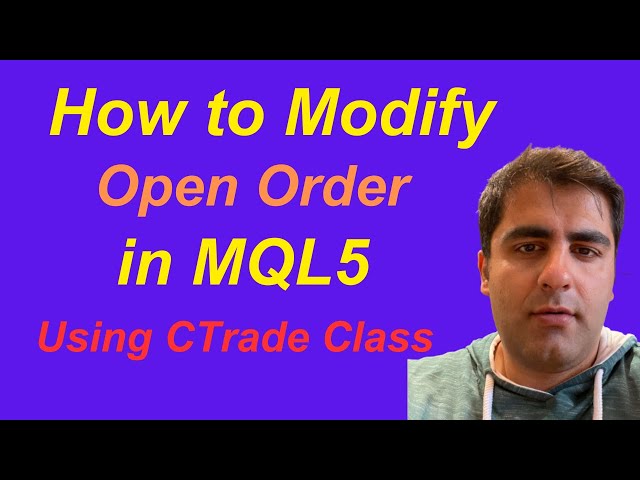 How to modify an order in MQL5 by using Position Select and CTrade class