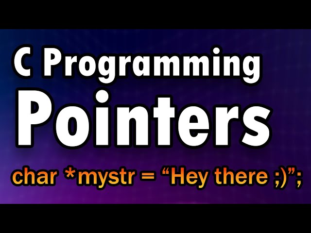Pointers in C ARENT HARD  |  Getting Started with C Pointers in 2021