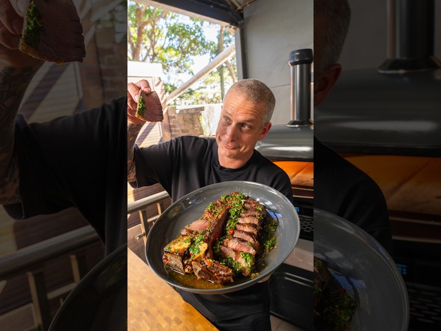 What do I cook in my @Gozney  Dome XL (Gen 2)? Porterhouse Steak with Chimichurri.