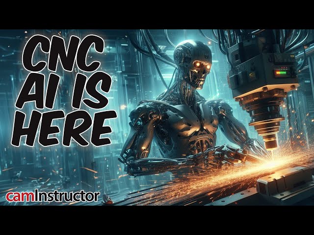 Watch AI Program a CNC From a CAD Drawing!