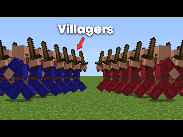 The Mod That Transforms Villagers Into An Army