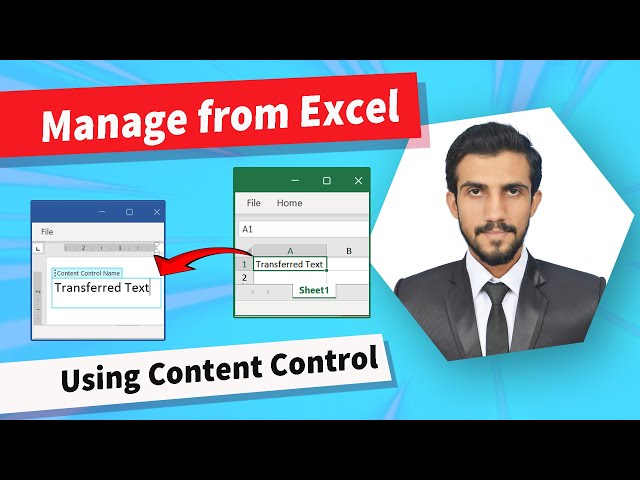 Control Word document from Excel using Content Controls and VBA Macro