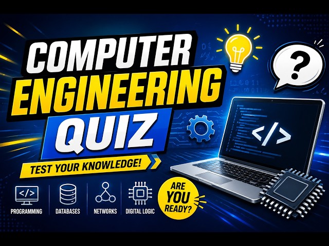 🔥 Computer Engineering Quiz | Test Your Computer Knowledge 💻🧠 | Can You Score 10/10?