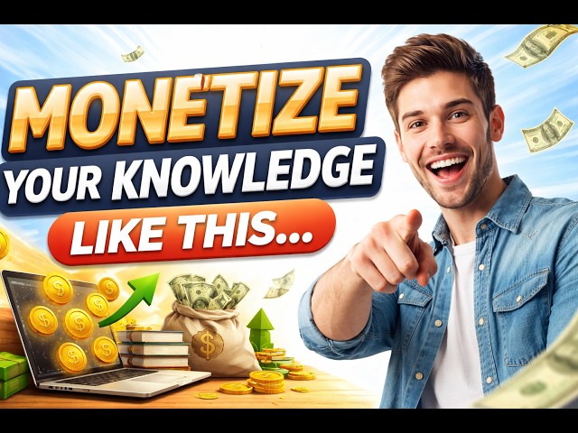 Monetizing Your Knowledge