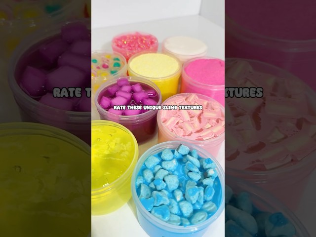 Rating UNIQUE SLIME textures!