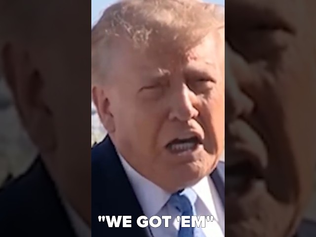 President Trump on the arrests of five men in the UK, accused of preparing a terrorist attack