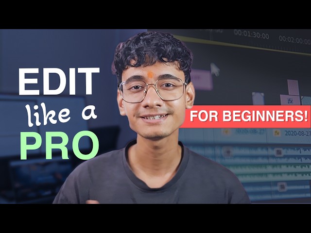 How I edit my videos (Full tutorial for beginners) | Video editing for beginners