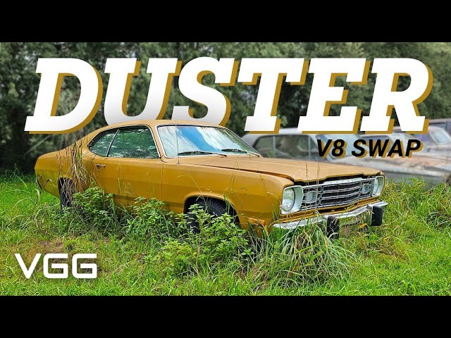 Slant 6 To V8 Engine Swap! Duster gets a 1 of a kind engine!