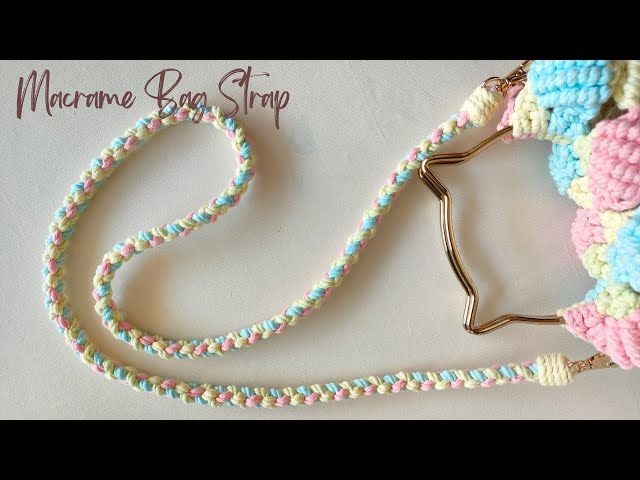Macrame Bag Strap Tutorial for Beginners