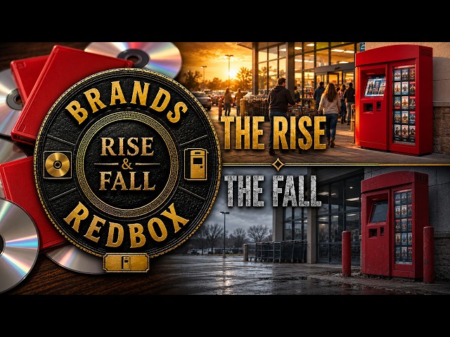 The Rise and Fall of Redbox: How a One Dollar Movie Empire Lost Its Future #Redbox #BusinessHistory