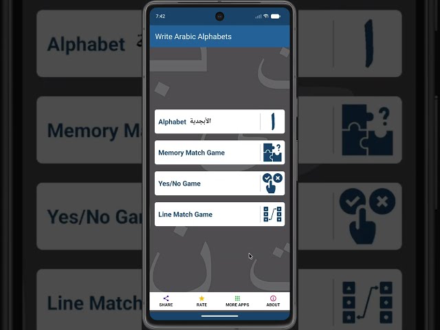 Write Arabic Alphabets Line Game! A Fun New Way to Learn  📱 Now Available on the Play Store 🎉