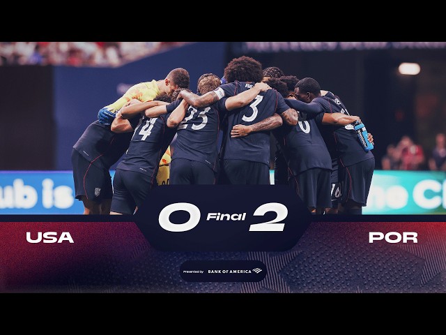 72,297 In Atlanta | USMNT 0-2 Portugal | International Friendly Highlights