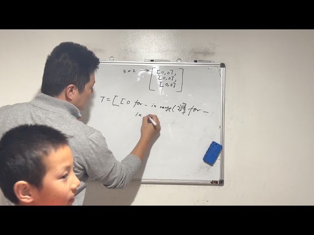 Day 297 - Teaching Kids Programming - Convert 1D Array to 2D Matrix (Reshape)