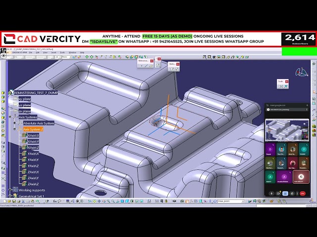 Remastering Assignment 3 | Dump to Parametric | CATIA | MNC OEM Method