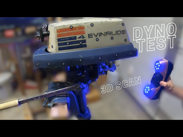 Project Revinrude P4: outboard deep analysis | 3D Scanner Revopoint MetroY Ultra
