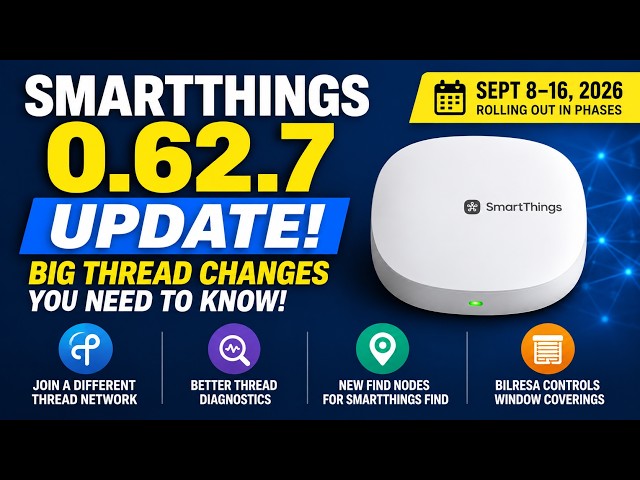 SmartThings Hub Firmware Update 0.62.7 — 5 Changes You Need to Know