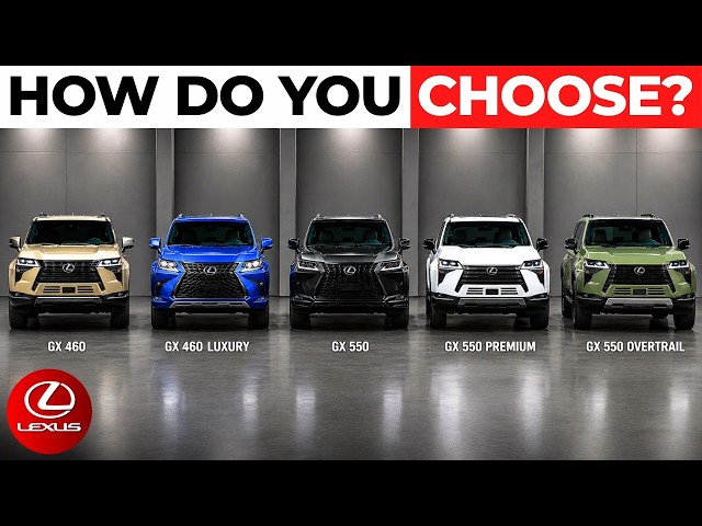 WHICH LEXUS GX IS RIGHT FOR YOU? A 2026 BUYER'S GUIDE