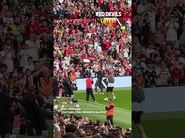 Benjamin Šeško UNVEILED AT OLD TRAFFORD!