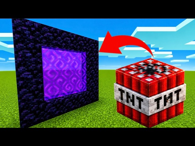 How To Make A Portal To Super TNT in Minecraft!