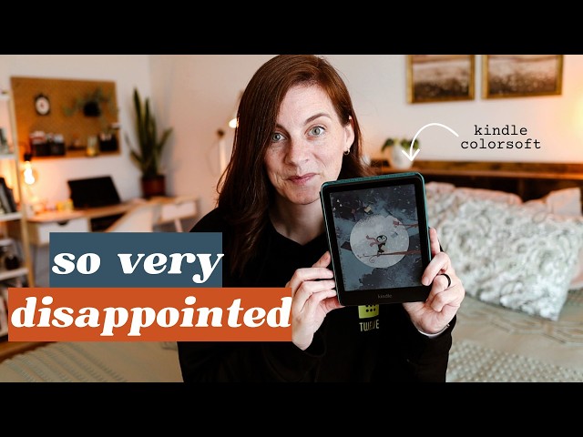 Kindle Colorsoft Review (spoiler: I'm returning it.)