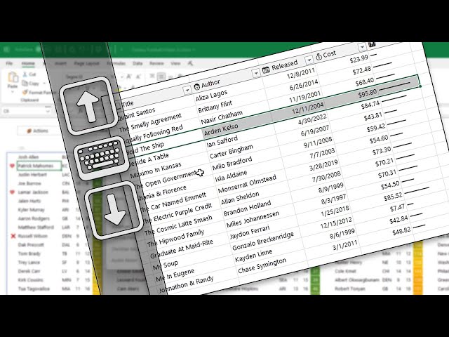 Add a shortcut to quickly move rows up & down in Excel ⬆️⬇️