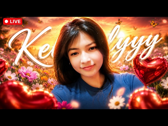 New season Rank Push | Free Fire Live with Kelly #freefire #live #kellyssyt