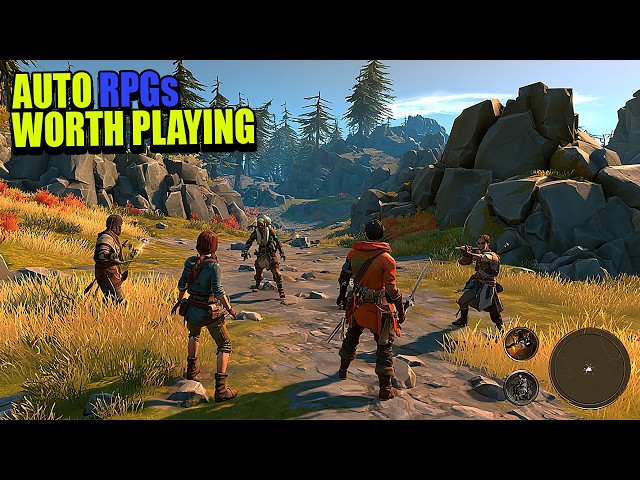 THE 25 BEST RPGs WITH AUTO-PLAY ON THE PLAYSTORE | MOBILE RPG ONLINE !