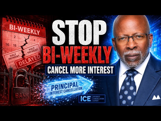 🔥STOP USING THE BI-WEEKLY MORTGAGE METHOD‼️ ICE CANCELS MORE INTEREST🧊