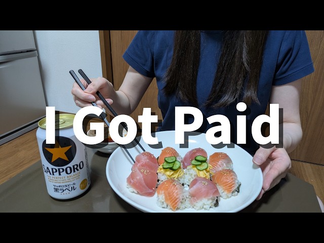 Payday in Japan 🇯🇵 | Summer Festival & Sushi Night | A Quiet Life at 25