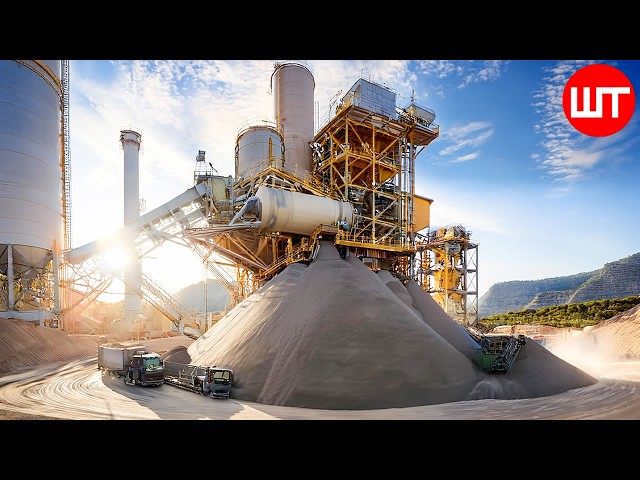 How it's Made Cement | Mega Cement Factory