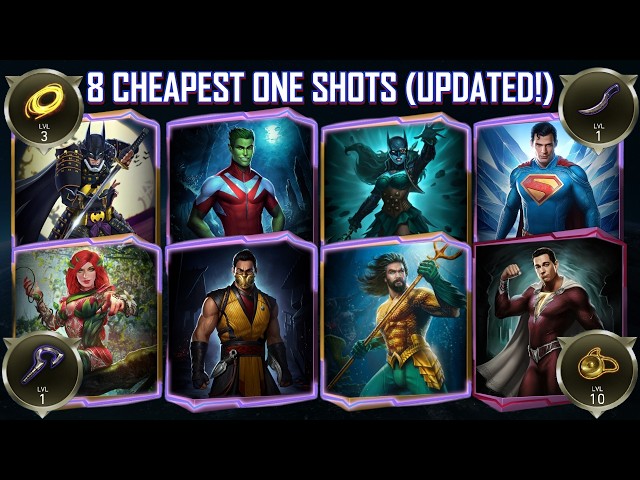 Top 8 Free-to-Play One Shot Teams (Update 6.7) | Injustice 2 Mobile