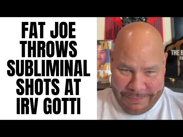 Fat Joe THROWS SUBLIMINAL SHOTS At Irv Gotti After Drink Champs Episode!