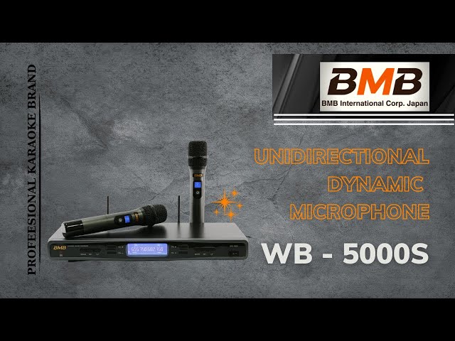 BMB WB-5000S feature  [Unidirectional Dynamic Microphone]