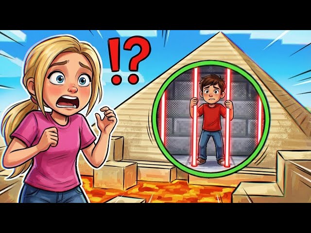 TRAPPED In PYRAMID PRISON With My WIFE! (Part 1)