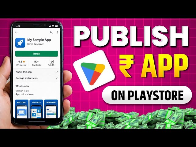 How to Publish Android App on Play Store (2026) | Step by Step Full Guide (Hindi)