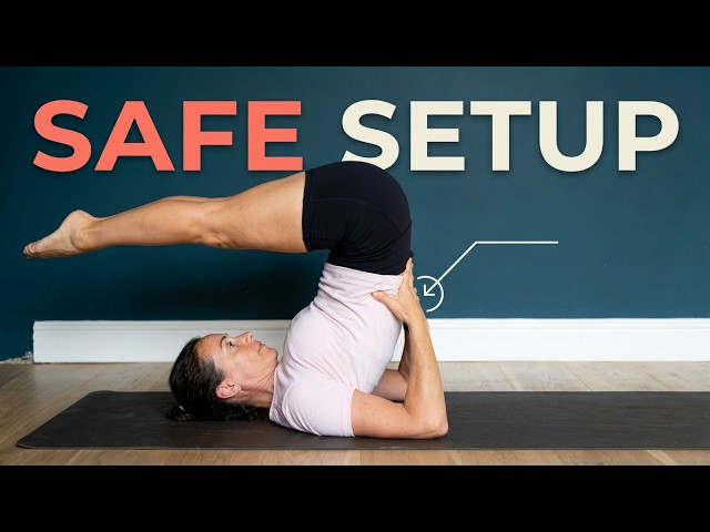 How to Do a Shoulder Stand Safely