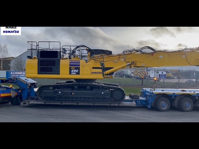 Komatsu PC490HRD-11 High Reach Demolition Excavator