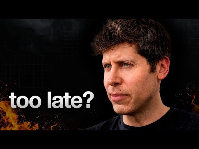 OpenAI Is Running Out Of Time…