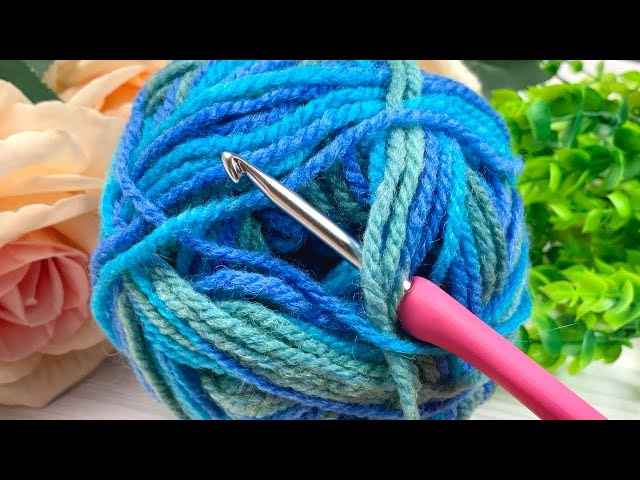 Simple and Speedy: 1-Row Crochet Pattern for Beginners! Adorable and Easy Crochet Stitch, Must Try!