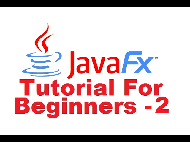 JavaFx Tutorial For Beginners 2 - Download and install JavaFX for Eclipse