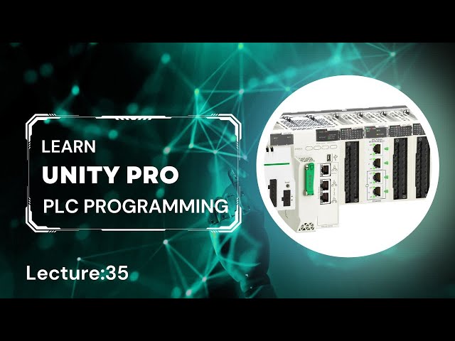 Lecture 35:UNITY PRO plc programming How to  use Derived Function Blocks (DFB) industrial automation