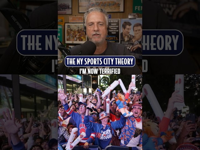 Are we witnessing the sports city theory in real time with New York right now? 🤔