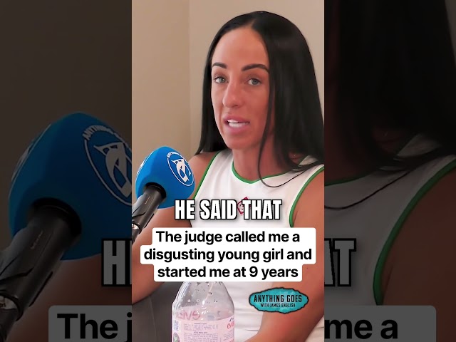 The judge called me a disgusting young girl and started me at 9 years