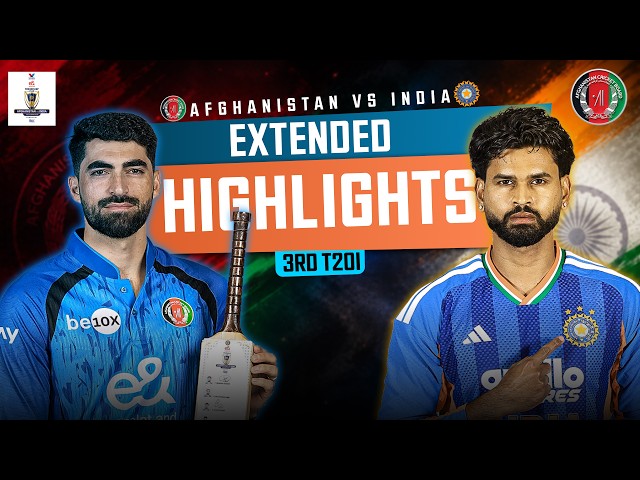 Full Match Highlights | Afghanistan vs India | Match 03 | T20I Series 2026 | ACB | 31A1T