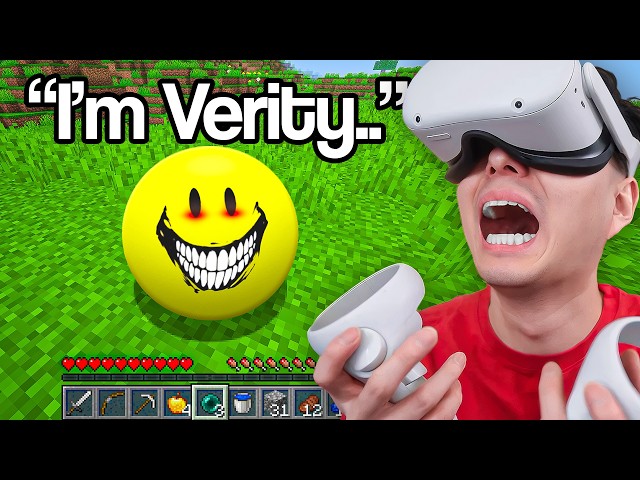 We Added REAL VERITY in Minecraft VR...