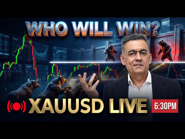 🔴 Gold's Next Targets : BULLS vs BEARS Battle | XAUUSD Live
