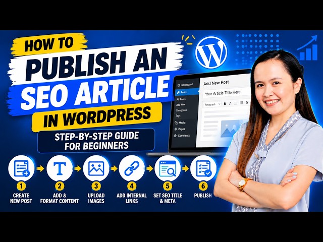 How to Publish an SEO Article in WordPress (Beginner Guide)