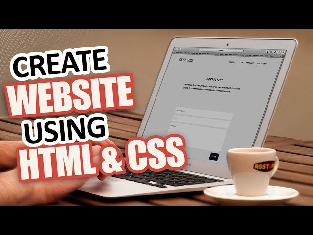 How to make a website using html and CSS for beginners